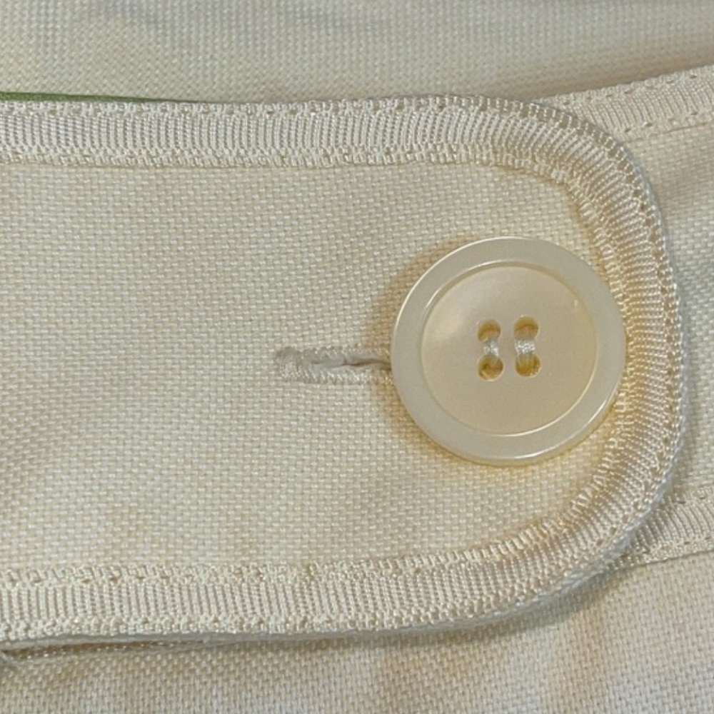 NWT Sigrid Olsen Yellow Sun fruit Banana Mixed Cotton Blend Pant Sz. 6 - Picture 16 of 17